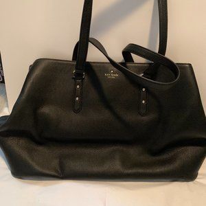 Kate Spade Black tote Bag-Large